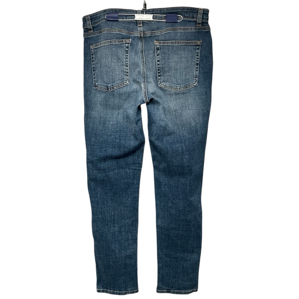 Eileen Fisher Organic Cotton Straight Leg Casual Denim Jeans Women’s 8 - Picture 8 of 13